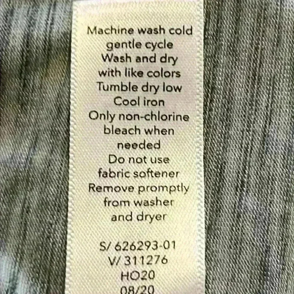 Athleta Top Women’s Medium Essence Flow Spacedye Blue Boat Neck - Picture 6 of 9